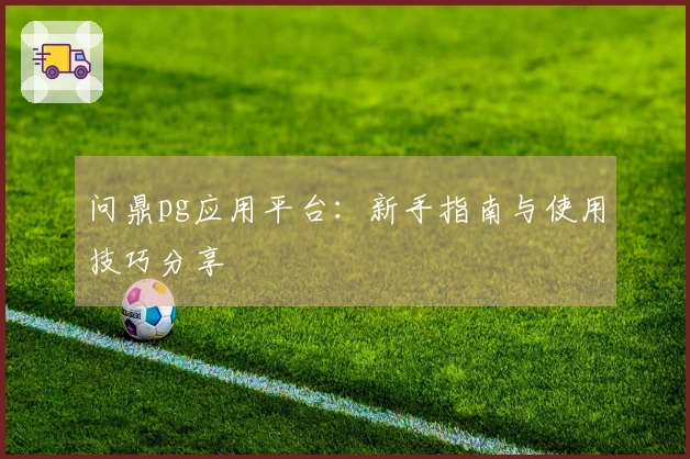 问鼎pg应用平台：新手指南与使用技巧分享
